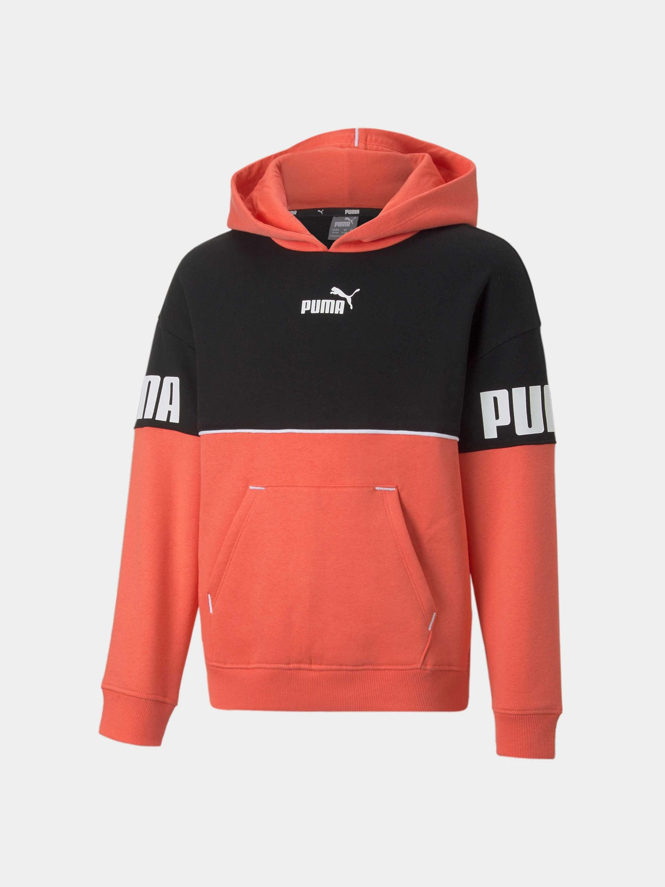 Худи и свитшоты PUMA Power Colorblock Hoodie модель 670205 Худи и свитшоты PUMA Power Colorblock Hoodie модель 670205 Фото