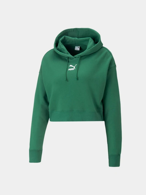 Худи и свитшоты PUMA Classics Cropped Hoodie модель 538057 Фото