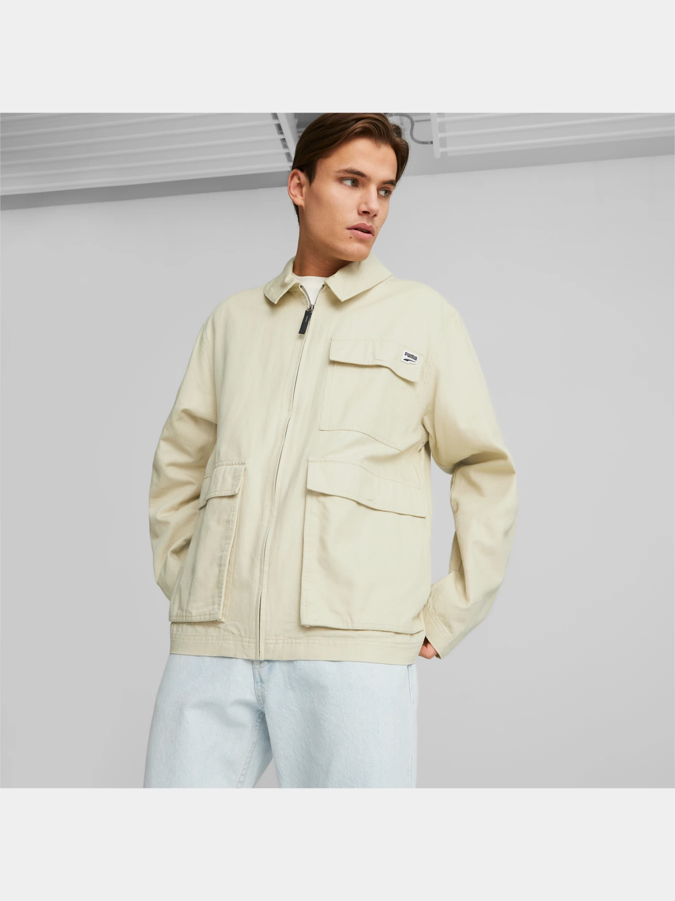 Куртки та дублянки PUMA Downtown Chore Jacket модель 538366 Куртки та дублянки PUMA Downtown Chore Jacket модель 538366 Фото