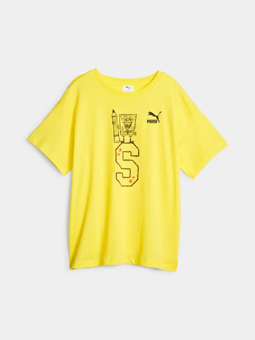 Футболки и поло PUMA x Spongebob Graphic Tee модель 622217 Фото