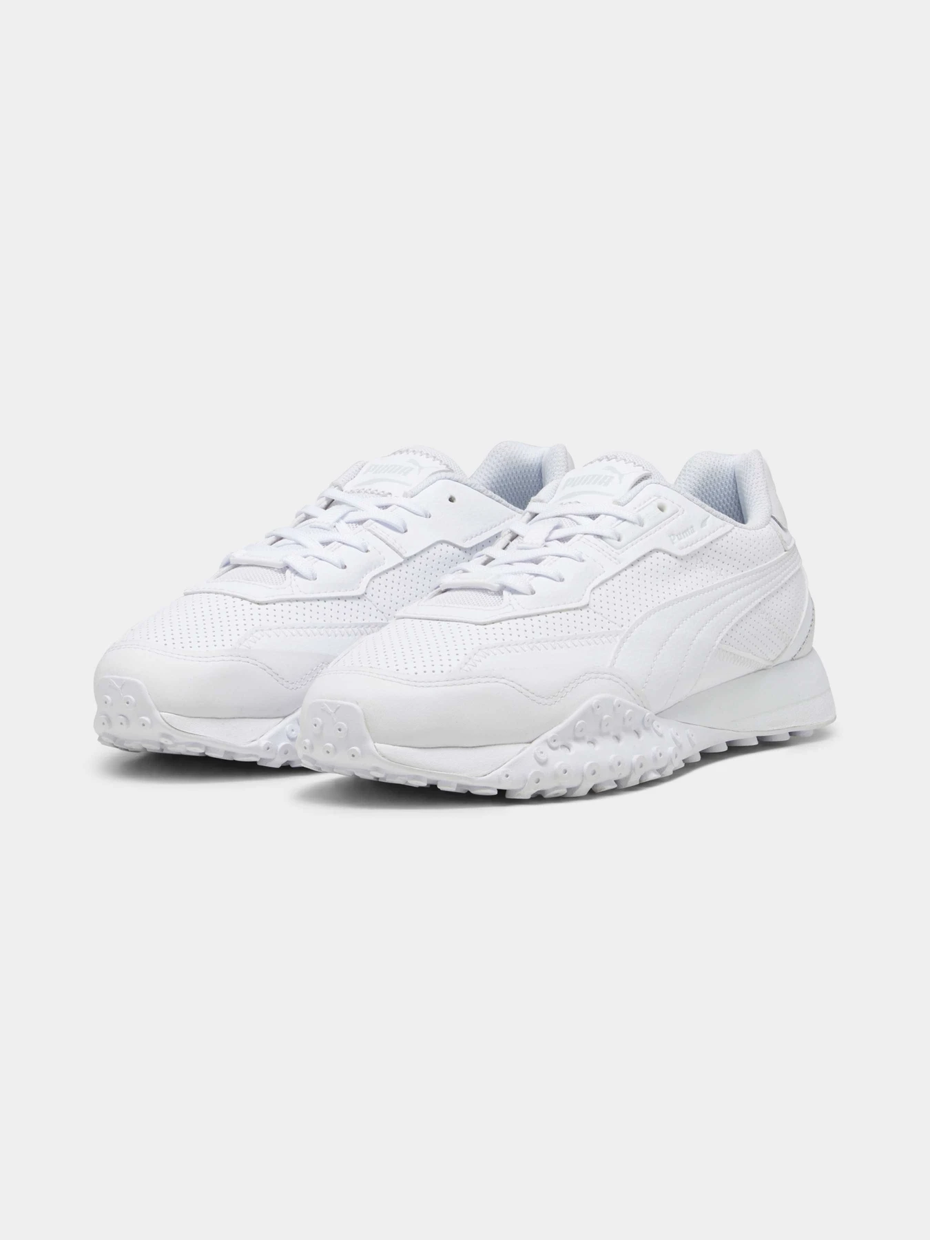 Кроссовки PUMA Blktop Rider Leather модель 393823 Кроссовки PUMA Blktop Rider Leather модель 393823 Фото