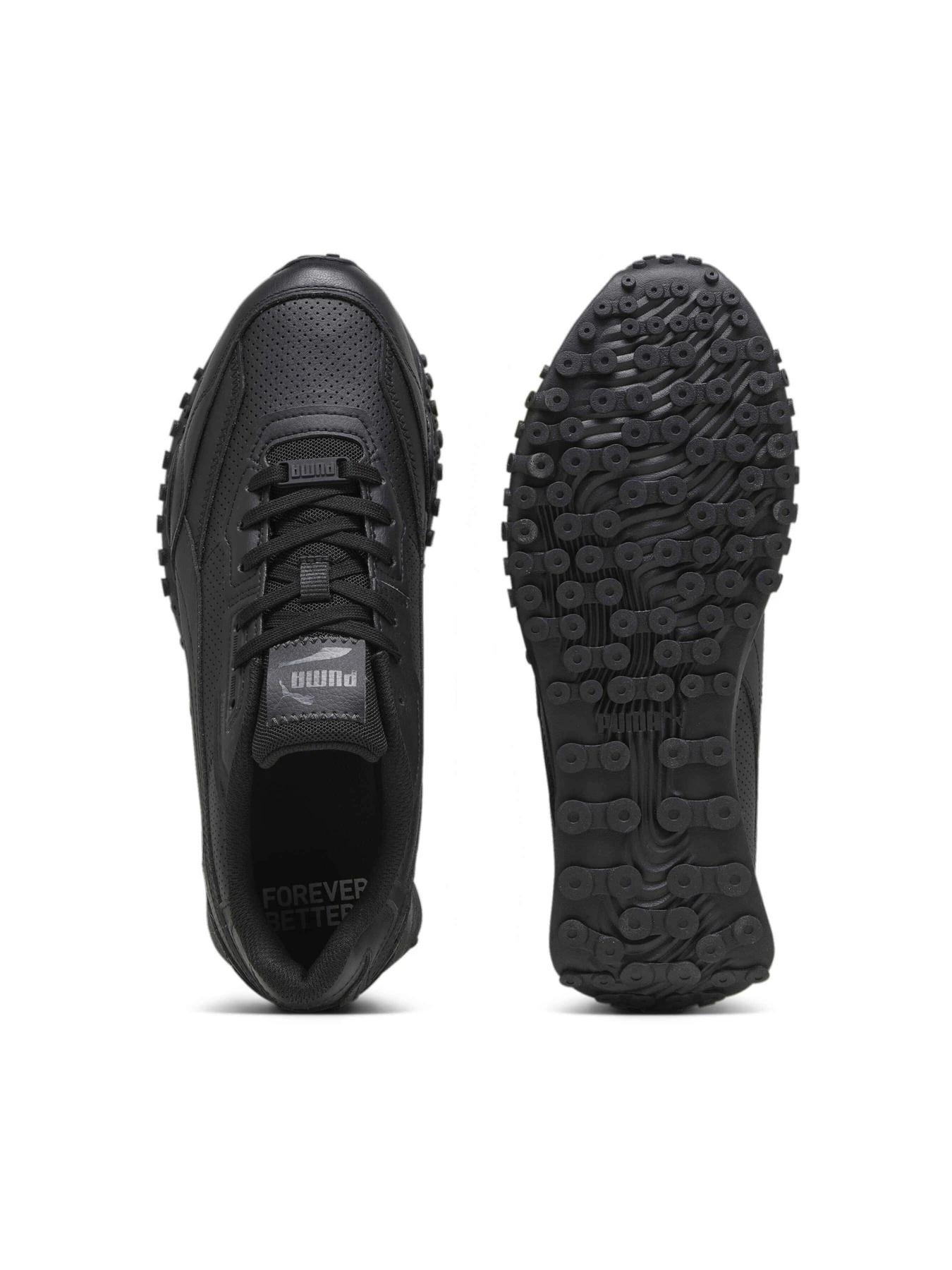 Кроссовки PUMA Blktop Rider Leather модель 393823 Фото