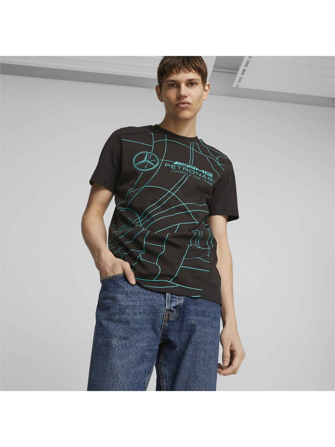 Футболки и поло PUMA Mapf1 Statement Tee модель 621129 Фото