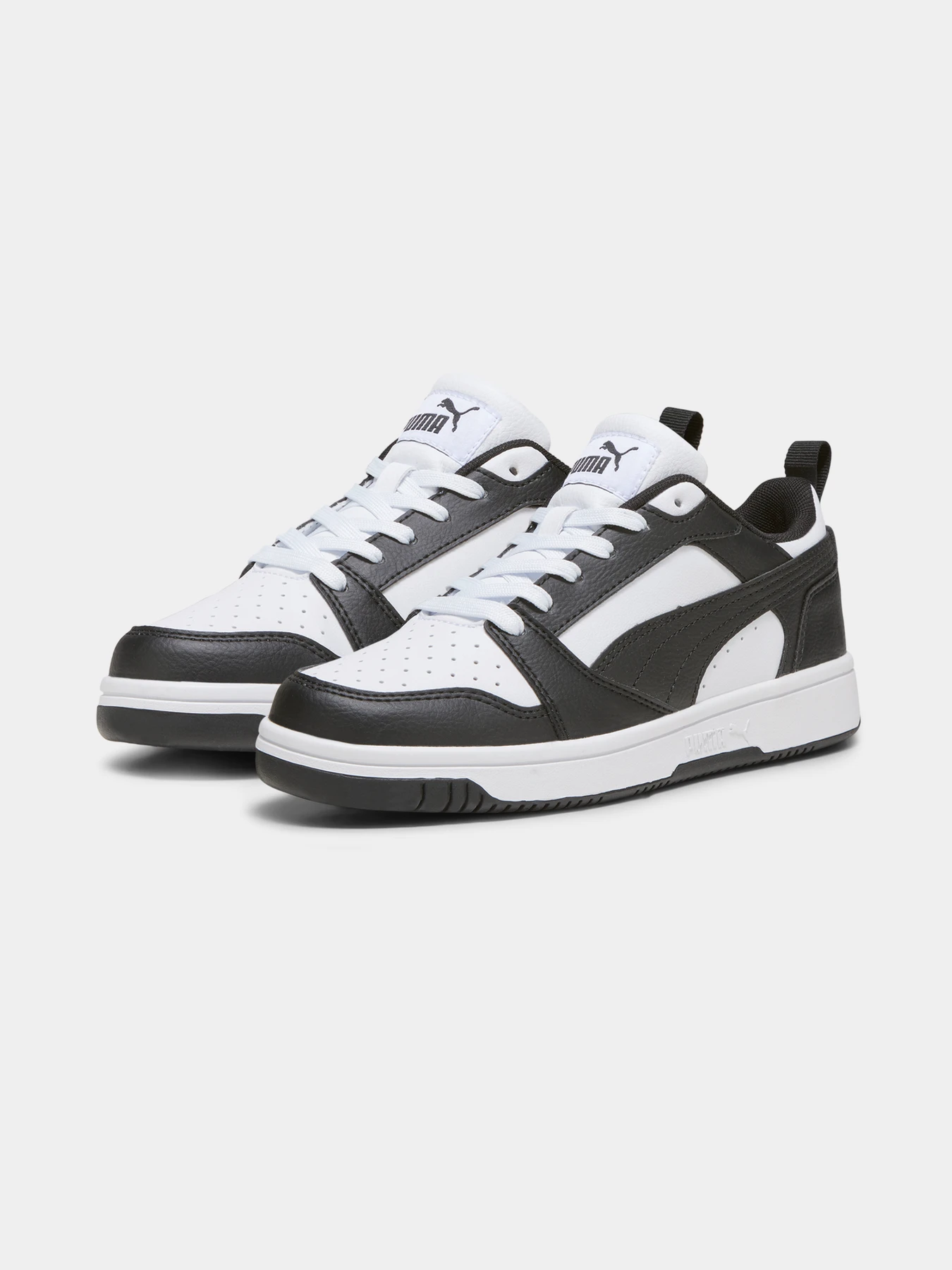 Кеды PUMA Rebound V6 Lo Jr модель 393833 Кеды PUMA Rebound V6 Lo Jr модель 393833 Фото