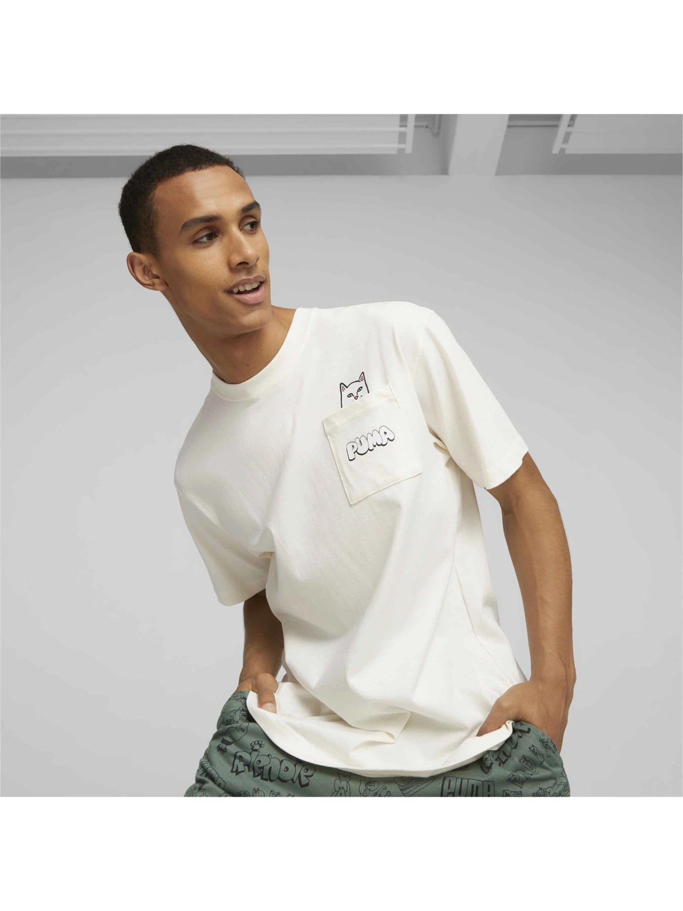 Футболки и поло PUMA x Ripndip Pocket Tee модель 622195 Футболки и поло PUMA x Ripndip Pocket Tee модель 622195 Фото