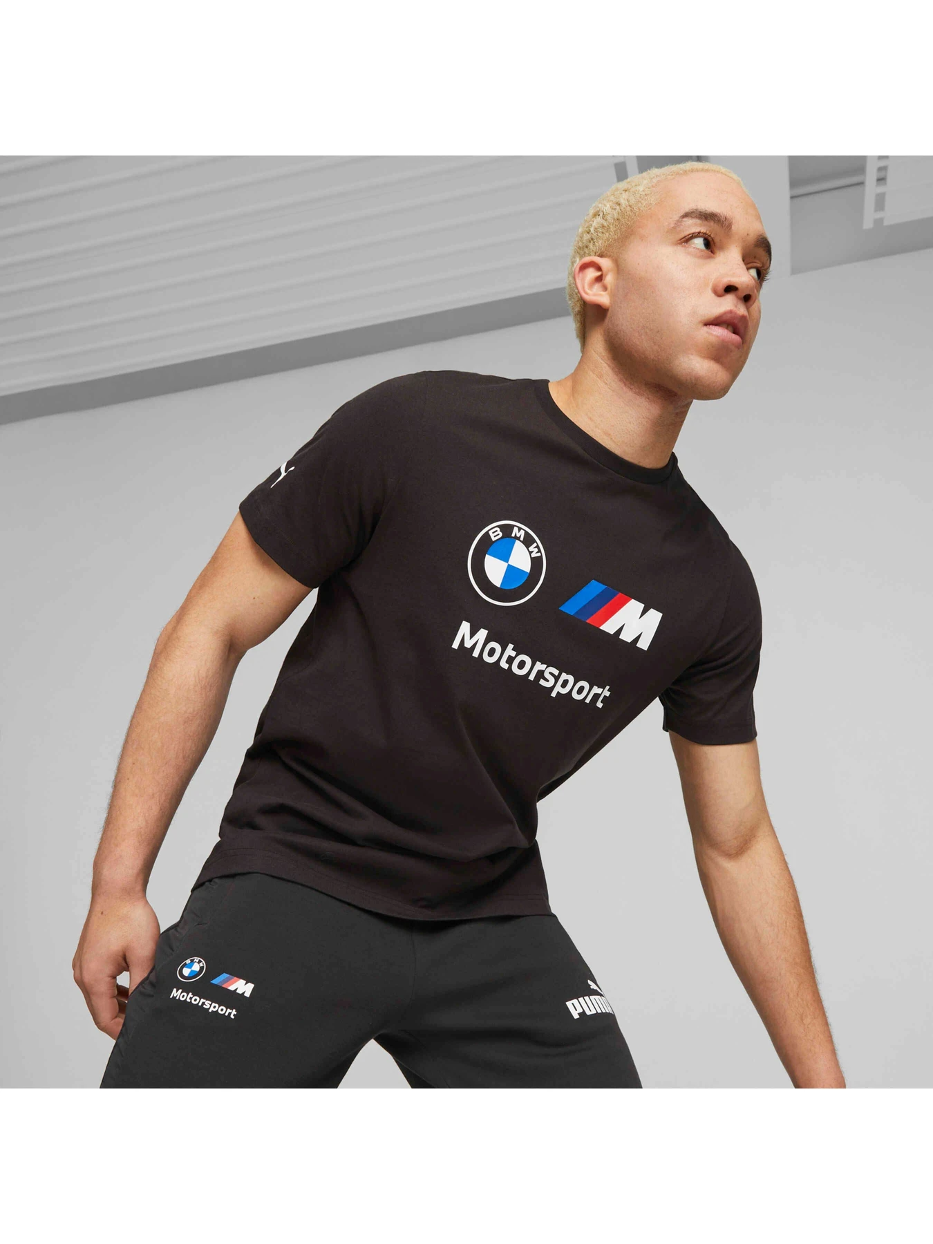 Футболки и поло PUMA Bmw Mms Ess Logo Tee модель 621314 Фото