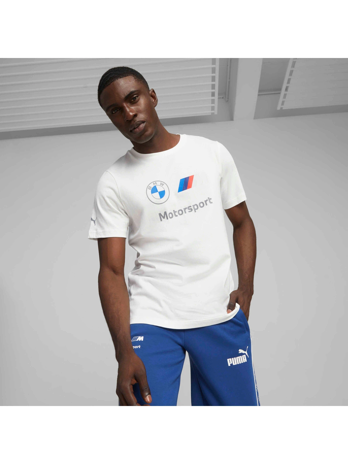 Футболки и поло PUMA Bmw Mms Ess Logo Tee модель 621314 Фото