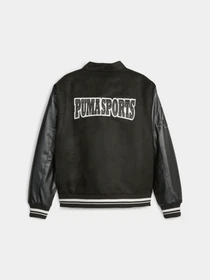 Куртки и дубленки PUMA Team Varsity Jacket модель 621788 Фото