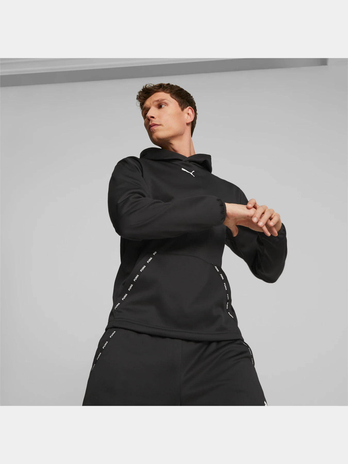 Худі та світшоти PUMA Fit Pwrfleece Hoodie модель 523824 Худі та світшоти PUMA Fit Pwrfleece Hoodie модель 523824 Фото