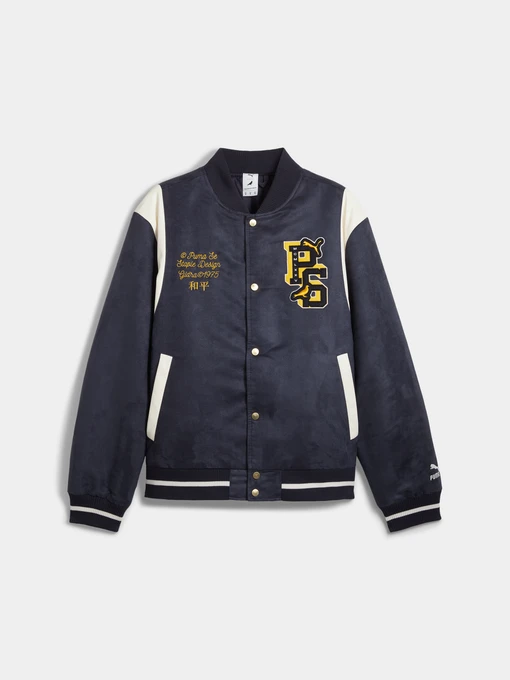 Куртки та дублянки PUMA x Staple Varsity Jacket модель 622203 Фото