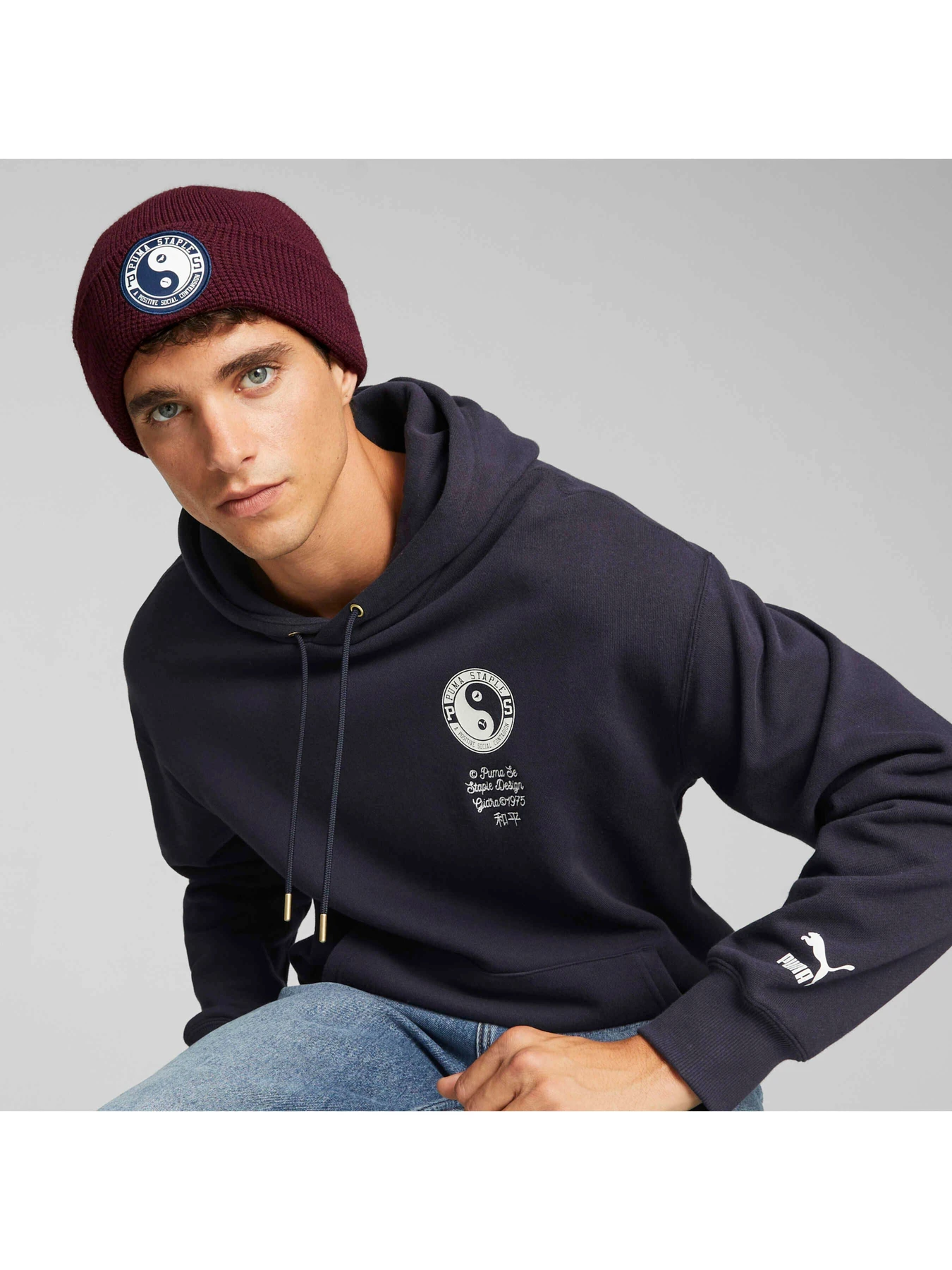 Шапки и кепки PUMA x Staple Beanie модель 024963 Шапки и кепки PUMA x Staple Beanie модель 024963 Фото