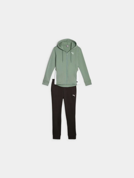 Костюмы PUMA Classic Hooded Tracksuit Fl модель 622637 Фото