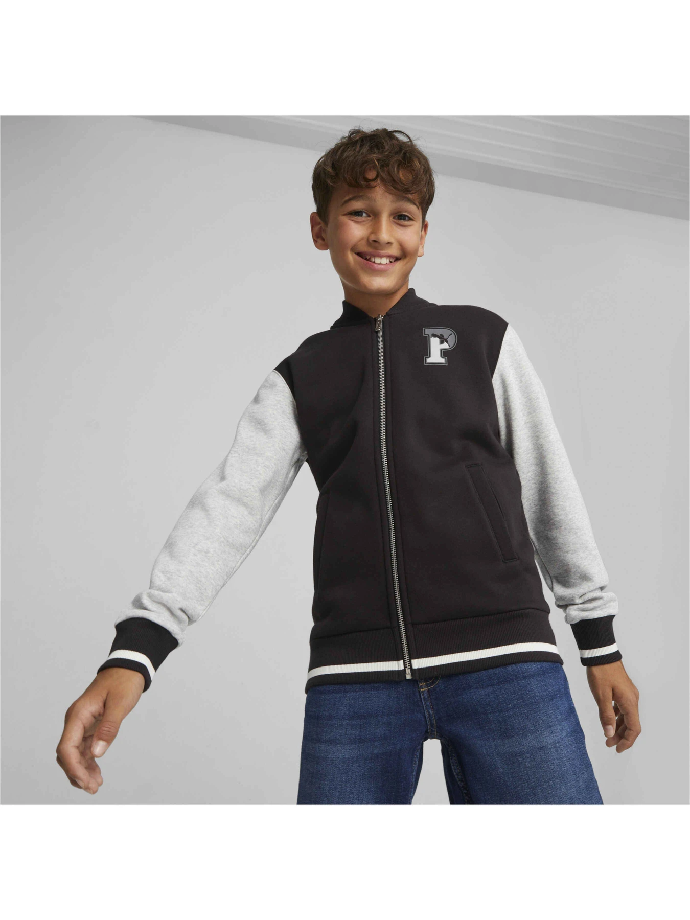 Куртки и дубленки PUMA Squad Bomber Jacket модель 676361 Фото