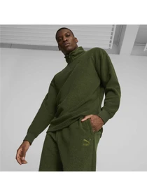 Худи и свитшоты PUMA Classics Fleece Half Zip модель 621331 Фото