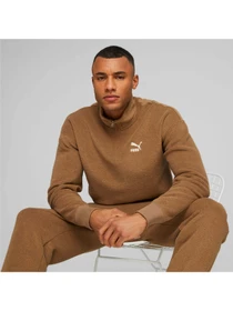 Худі та світшоти PUMA Classics Fleece Half Zip модель 621331 Фото