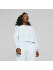Худі та світшоти PUMA Fit Branded Fleece Crew модель 524124 Фото