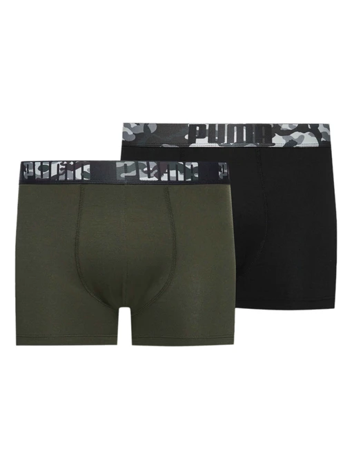 Нижнее белье PUMA Men Print Boxer 2p модель 938166 Фото