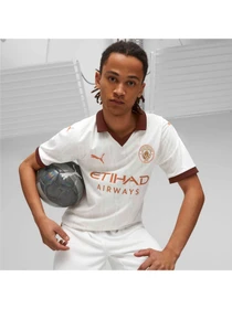 Футболки і поло PUMA Mcfc Away Jersey Replica модель 770449 Фото