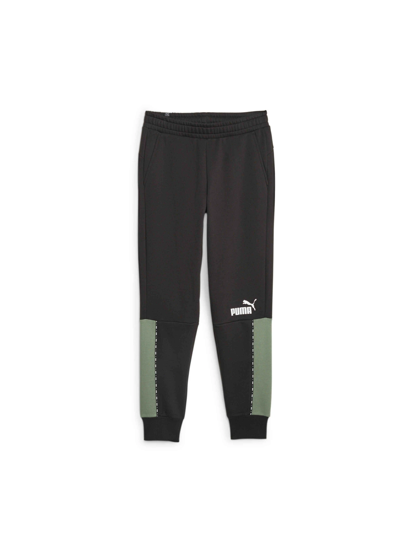 Брюки PUMA Ess Block x Tape Sweatpants модель 673343 Брюки PUMA Ess Block x Tape Sweatpants модель 673343 Фото