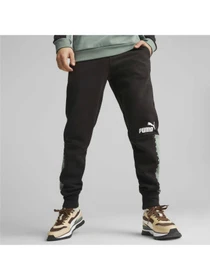 Брюки PUMA Ess Block x Tape Sweatpants модель 673343 Фото