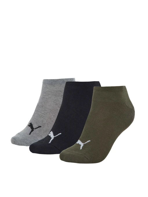 Носки и гольфы PUMA Unisex Sneaker Plain 3p модель 906807 Фото