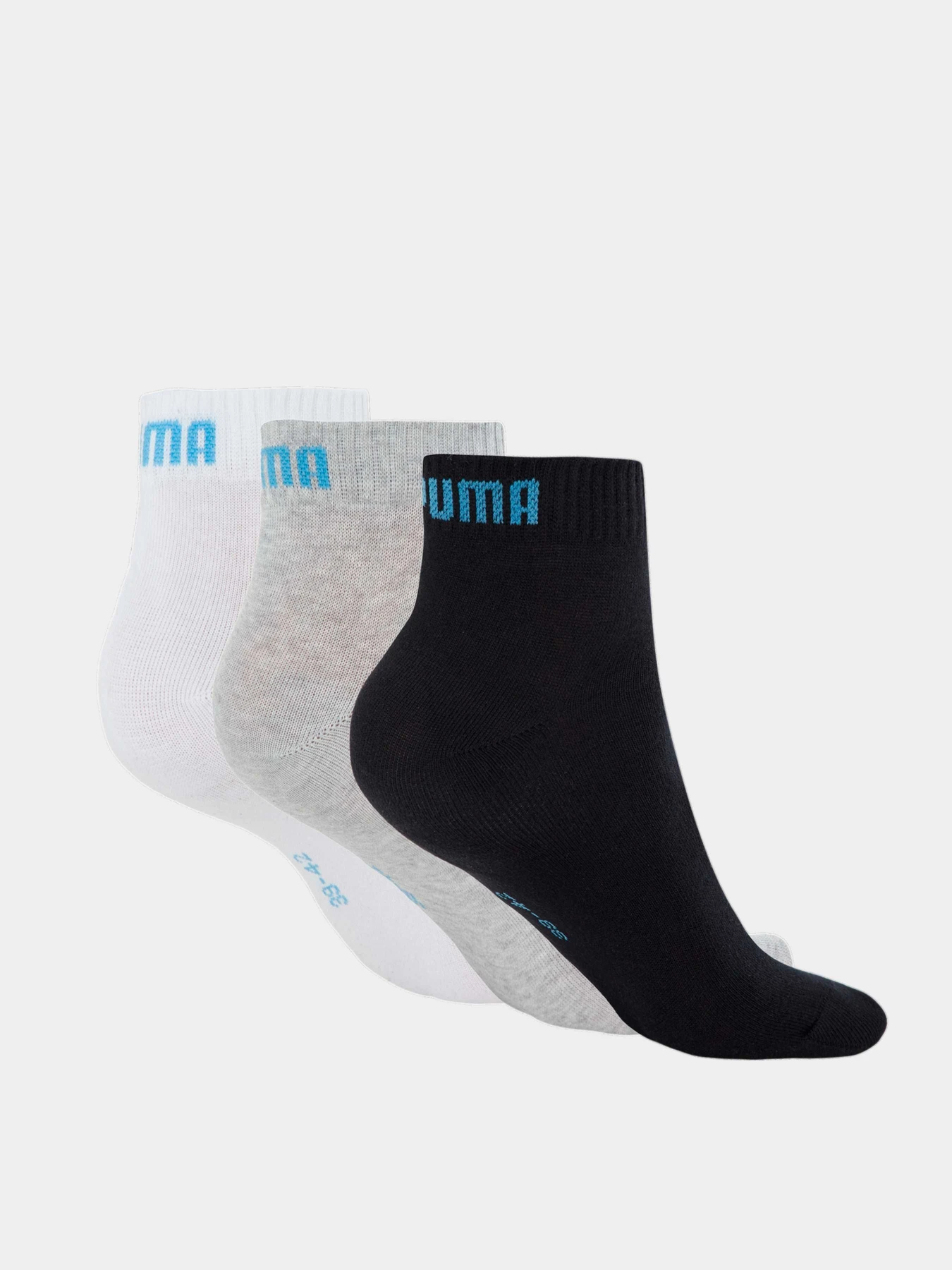 Носки и гольфы PUMA Unisex Quarter Plain 3p модель 906978 Носки и гольфы PUMA Unisex Quarter Plain 3p модель 906978 Фото