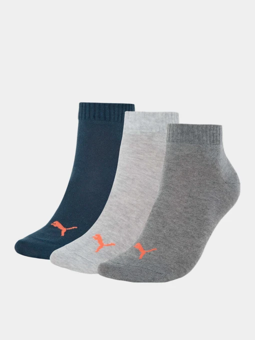 Носки и гольфы PUMA Unisex Quarter Plain 3p модель 906978 Фото