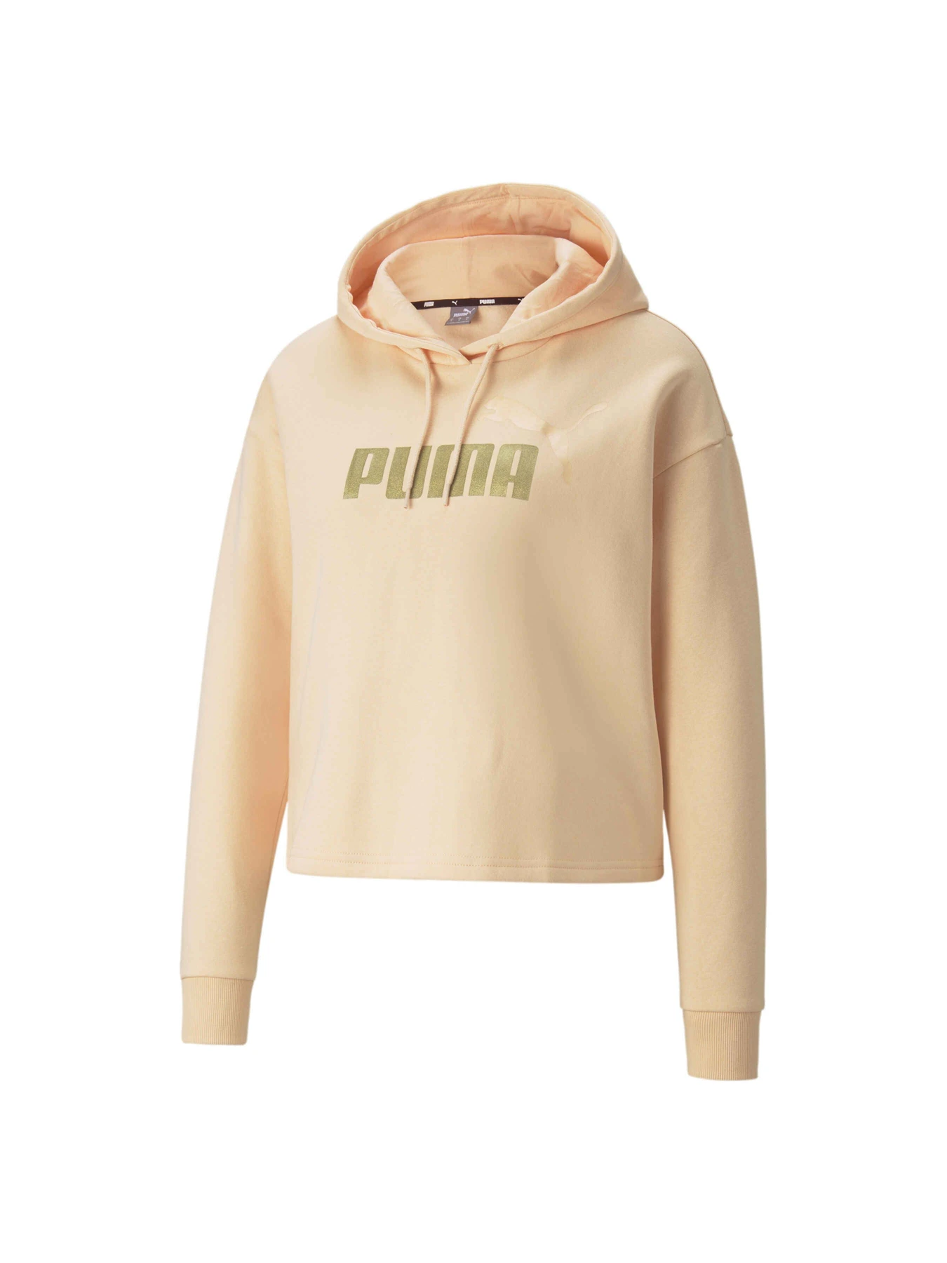 Худі та світшоти PUMA Ess+ Cropped Metallic Hoodie модель 586891 Худі та світшоти PUMA Ess+ Cropped Metallic Hoodie модель 586891 Фото