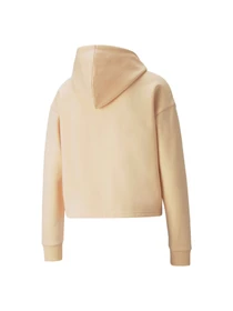 Худі та світшоти PUMA Ess+ Cropped Metallic Hoodie модель 586891 Фото