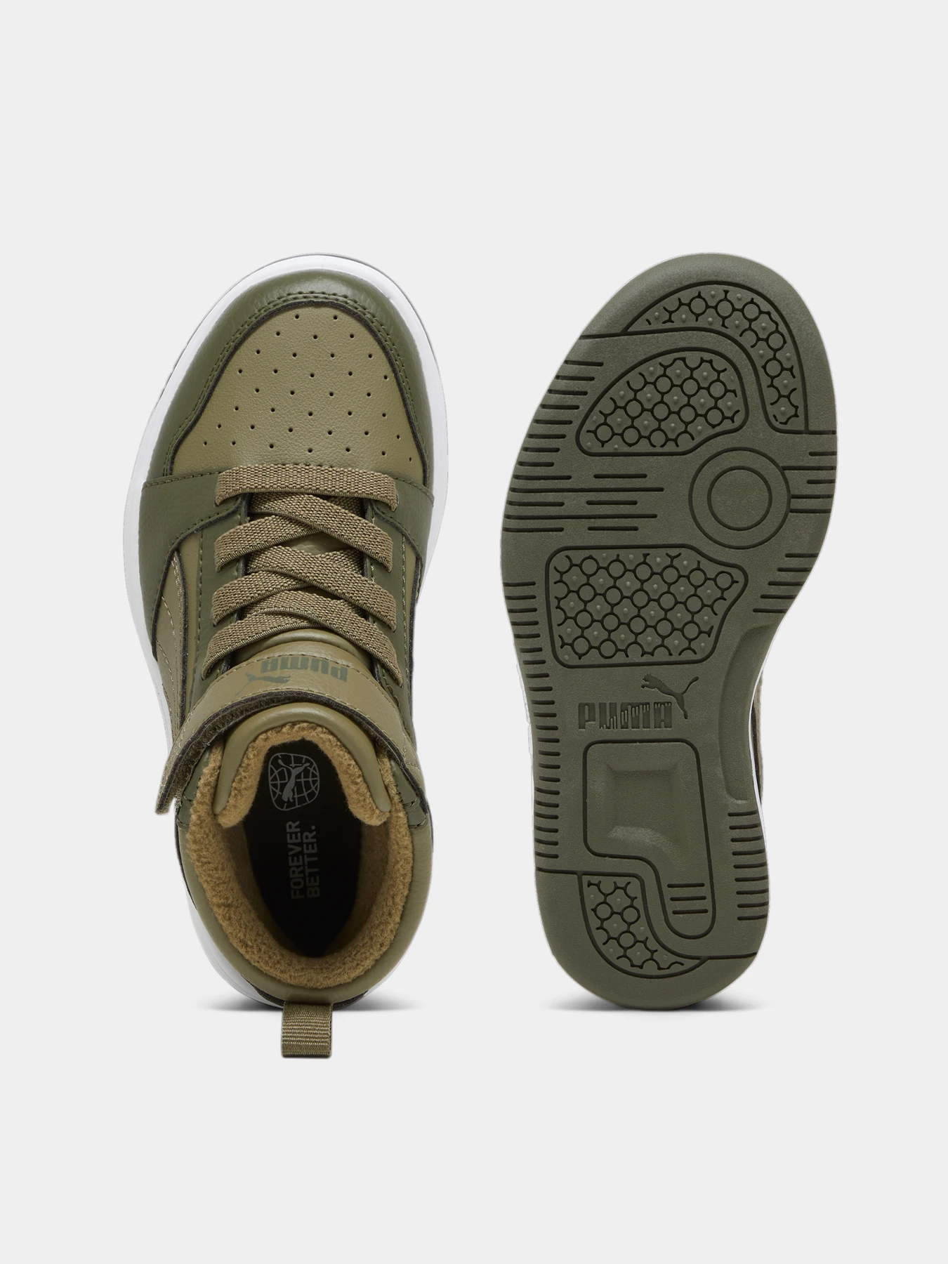 Кеды PUMA Rebound V6 Mid Wtr Ac+ps модель 307979 Фото