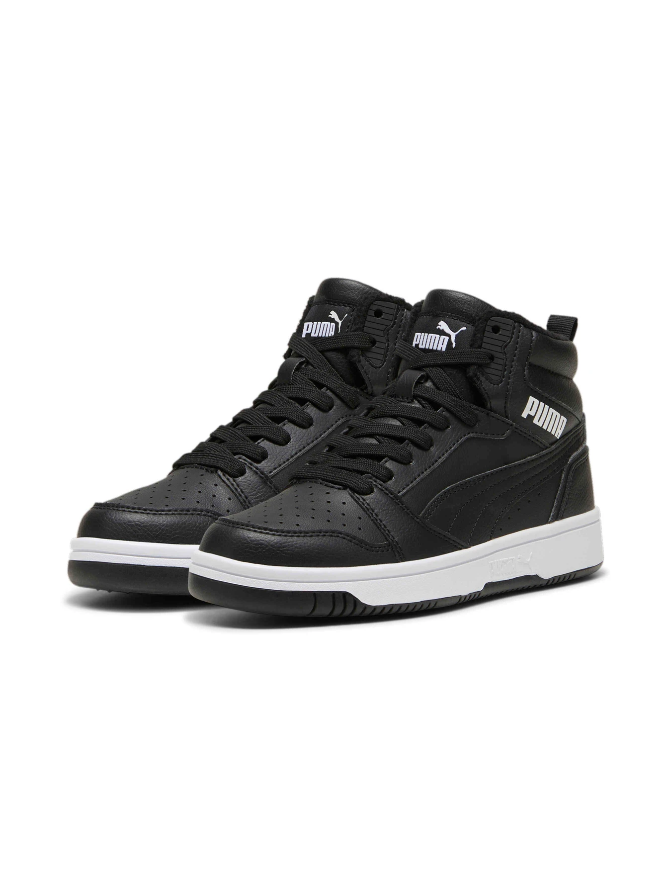 Кеди PUMA Rebound V6 Mid Wtr Jr модель 394685 Фото