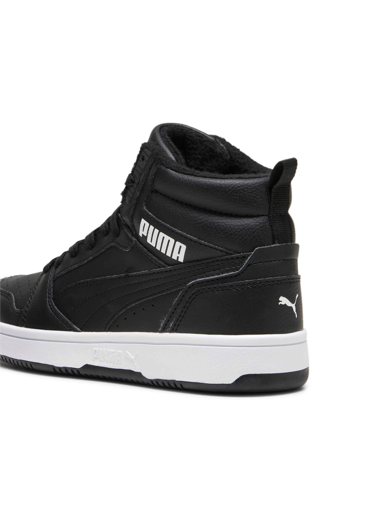 Кеди PUMA Rebound V6 Mid Wtr Jr модель 394685 Фото