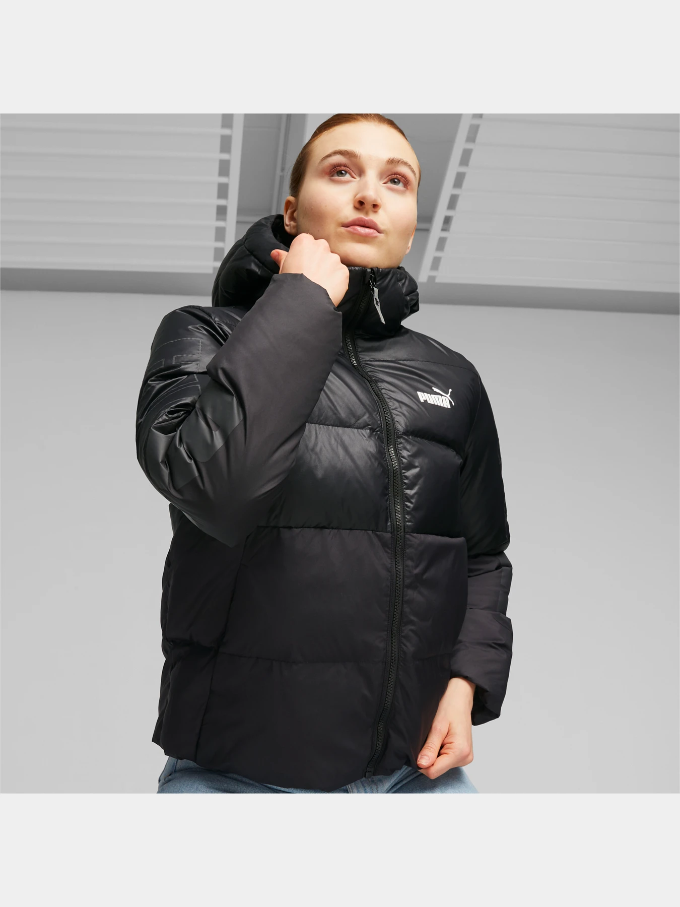 Куртки и дубленки PUMA Power Hooded Jacket модель 675374 Куртки и дубленки PUMA Power Hooded Jacket модель 675374 Фото