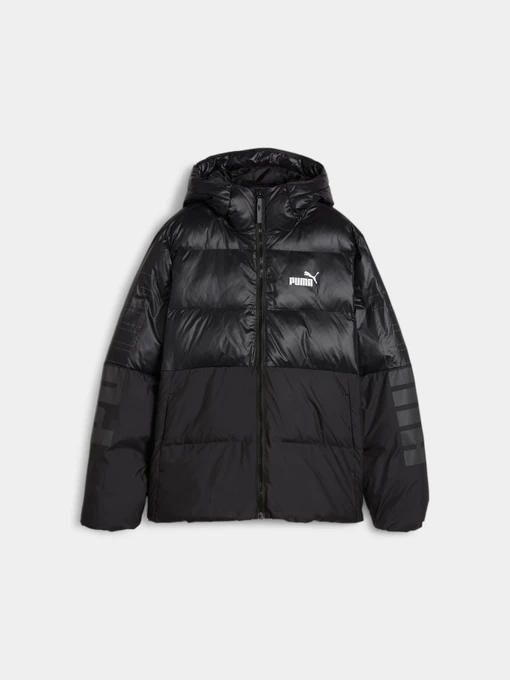 Куртки и дубленки PUMA Power Hooded Jacket модель 675374 Фото