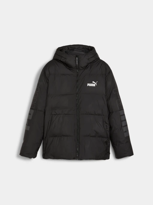 Куртки та дублянки PUMA Power Hooded Jacket модель 675389 Фото