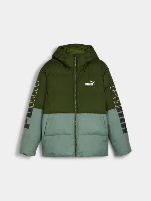 Куртки та дублянки PUMA Power Hooded Jacket модель 675389 Фото