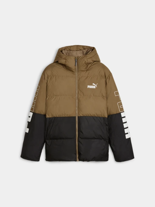 Куртки та дублянки PUMA Power Hooded Jacket модель 675389 Фото
