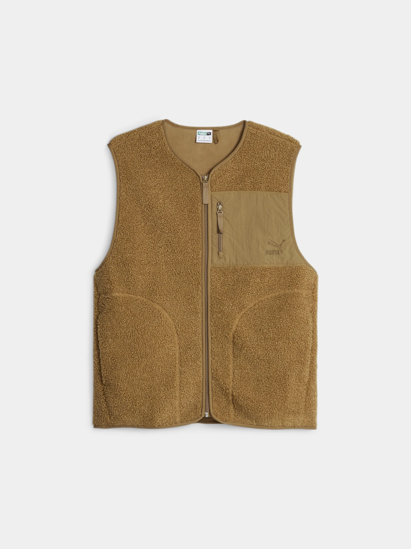 Куртки и дубленки PUMA Classics Sherpa Vest модель 625228 Куртки и дубленки PUMA Classics Sherpa Vest модель 625228 Фото