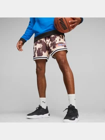 Шорты PUMA Clydes Closet Aop Short 1 модель 622035 Фото
