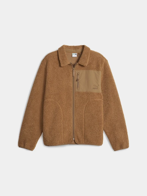 Куртки и дубленки PUMA Classics Sherpa Jacket модель 625227 Фото