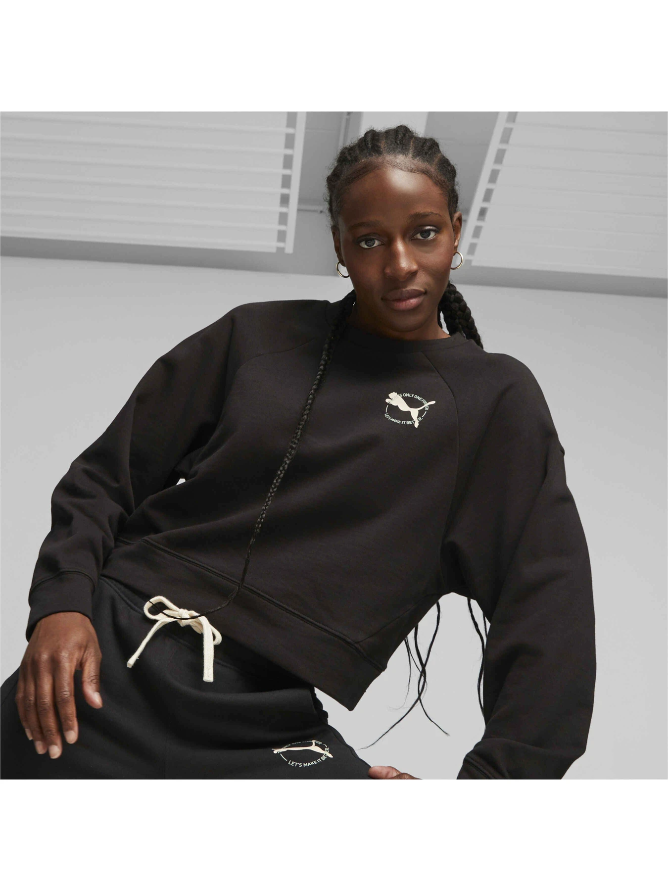 Худі та світшоти PUMA Better Sportswear Crew модель 676067 Фото