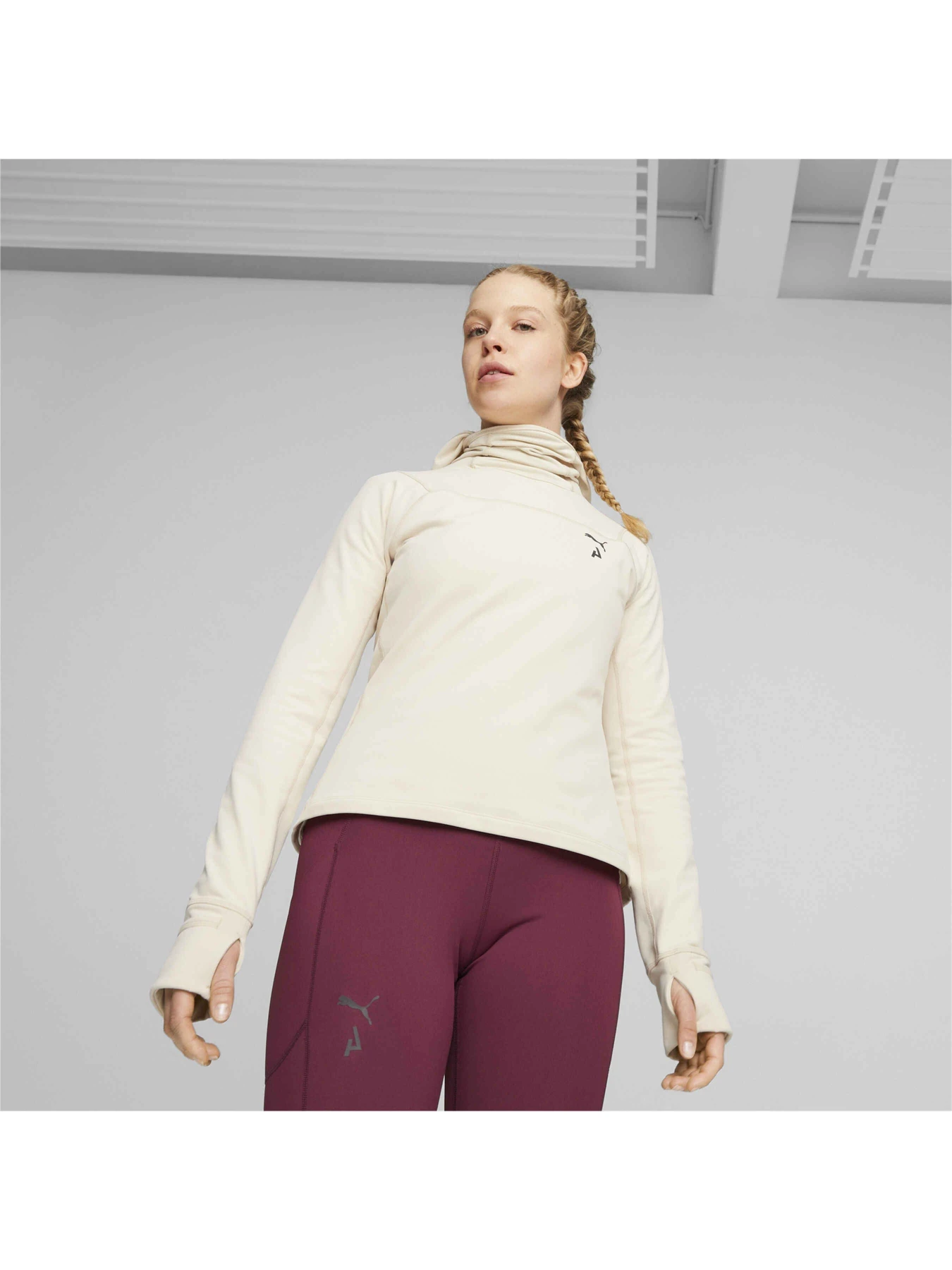 Худі та світшоти PUMA W Seasons Fleece Ls Balaclav модель 524131 Фото