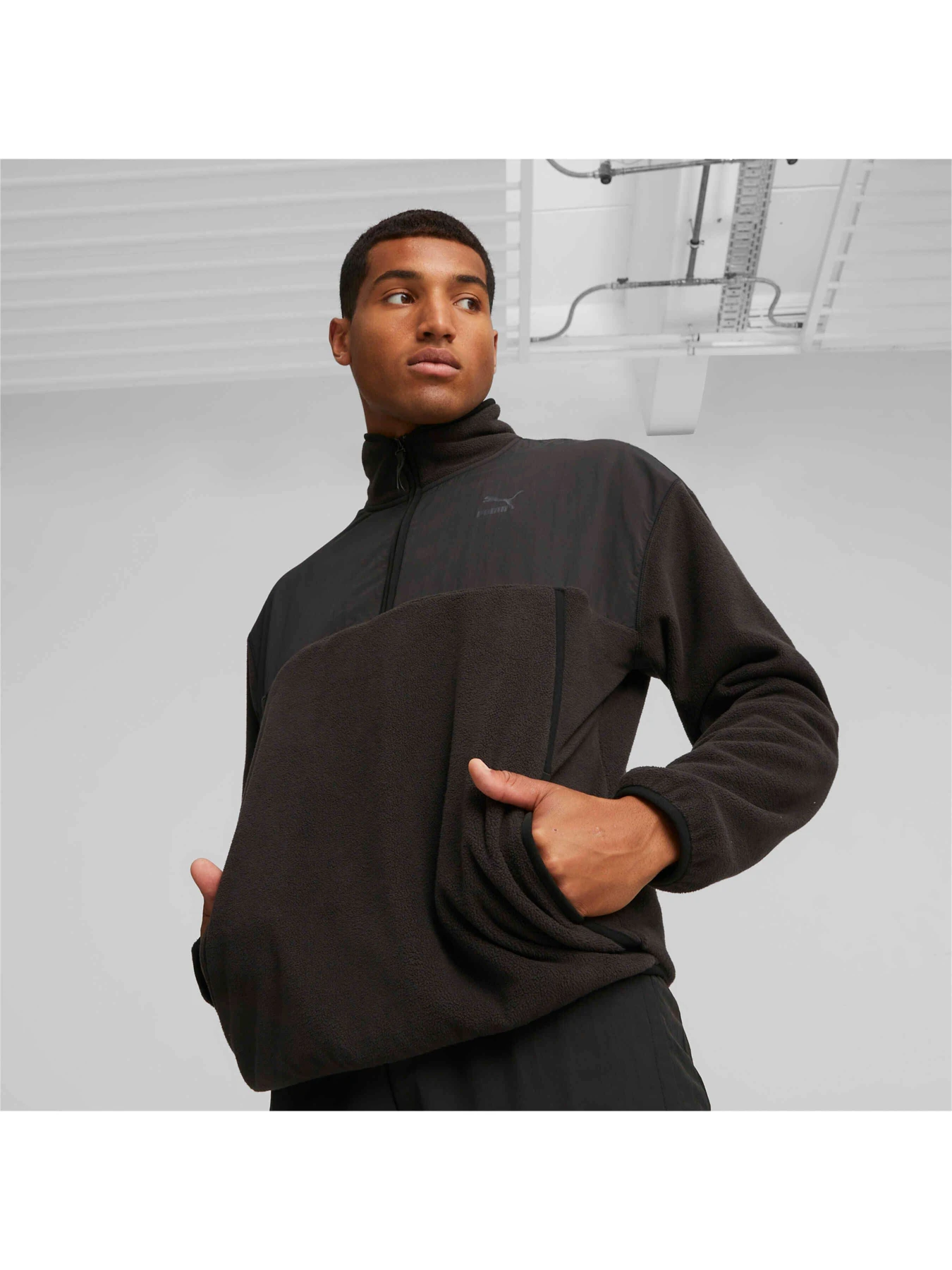 Худі та світшоти PUMA Classics Utility Half-zip модель 621349 Худі та світшоти PUMA Classics Utility Half-zip модель 621349 Фото