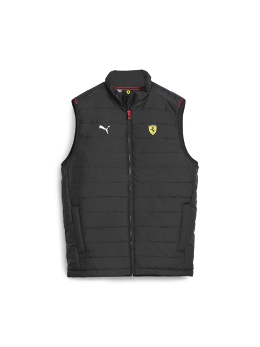 Куртки и дубленки PUMA Ferrari Race Padded Vest модель 620939 Фото