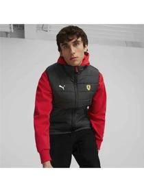 Куртки и дубленки PUMA Ferrari Race Padded Vest модель 620939 Фото