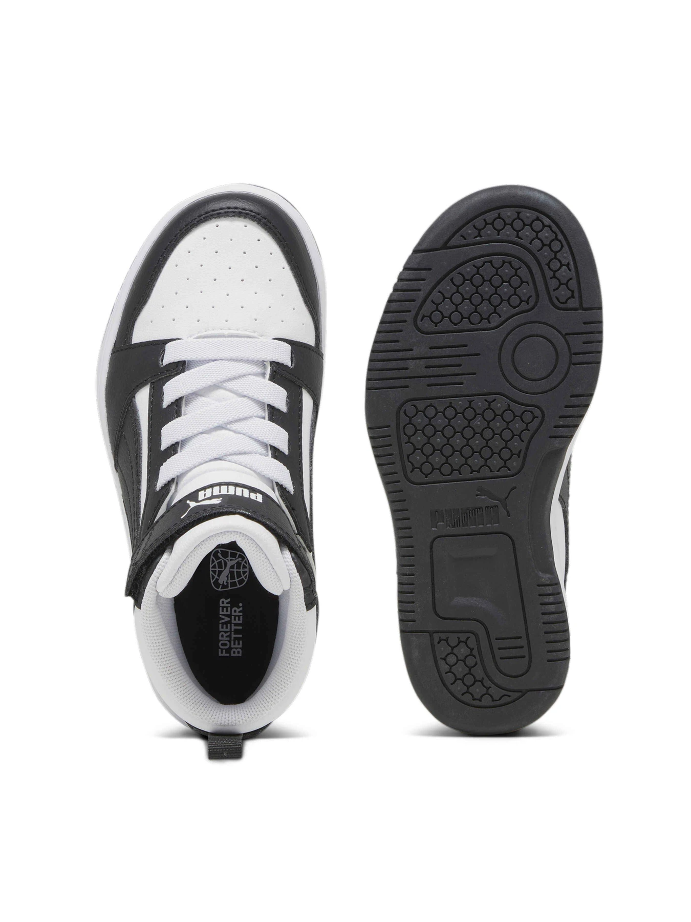 Кеды PUMA Rebound V6 Mid Ac+ Ps модель 393832 Фото