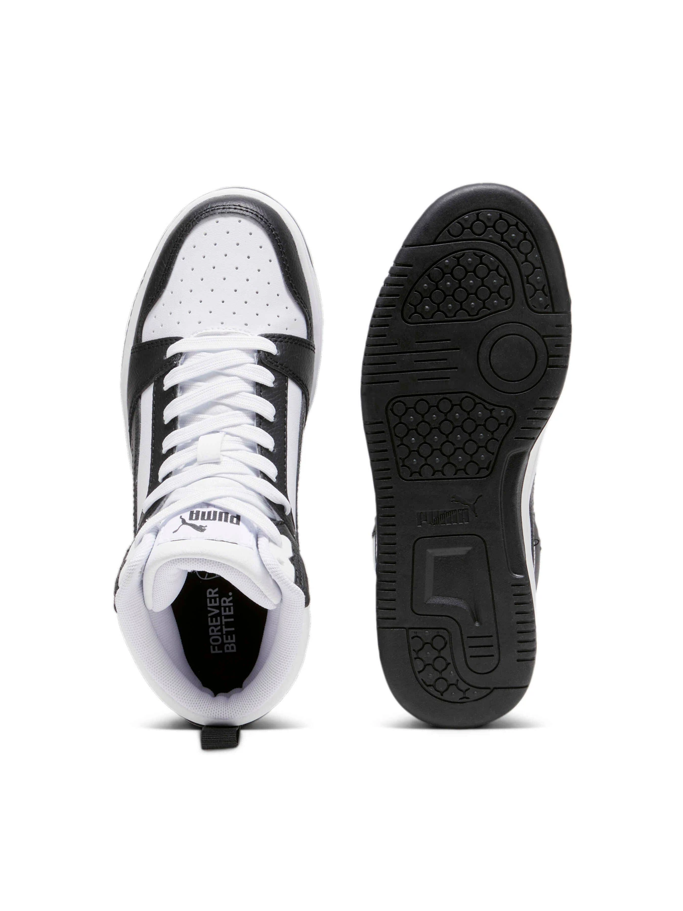 Кроссовки PUMA Rebound V6 Mid Jr модель 393831 Фото