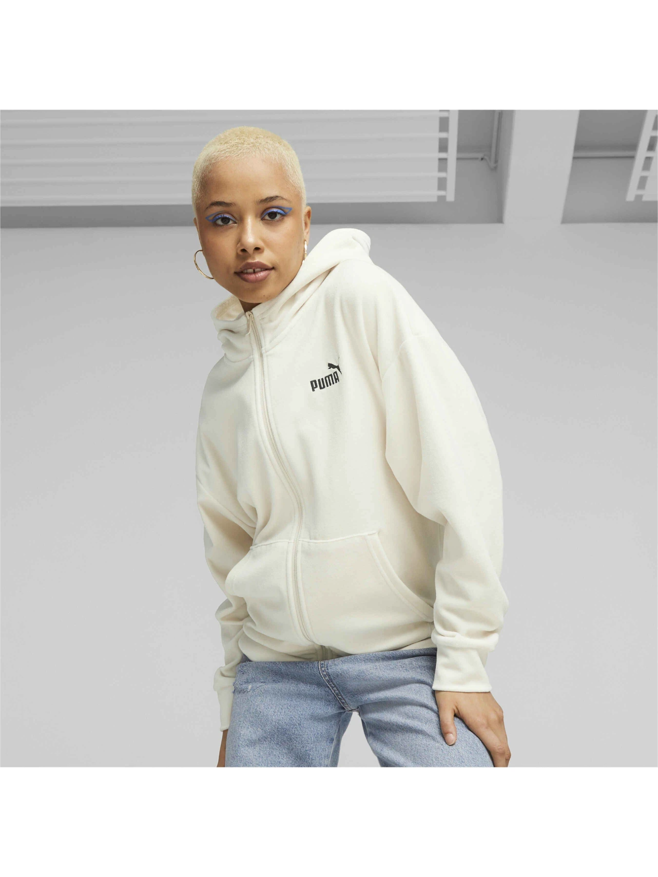 Худи и свитшоты PUMA Ess Elevated Full-zip Hoodie модель 675990 Фото