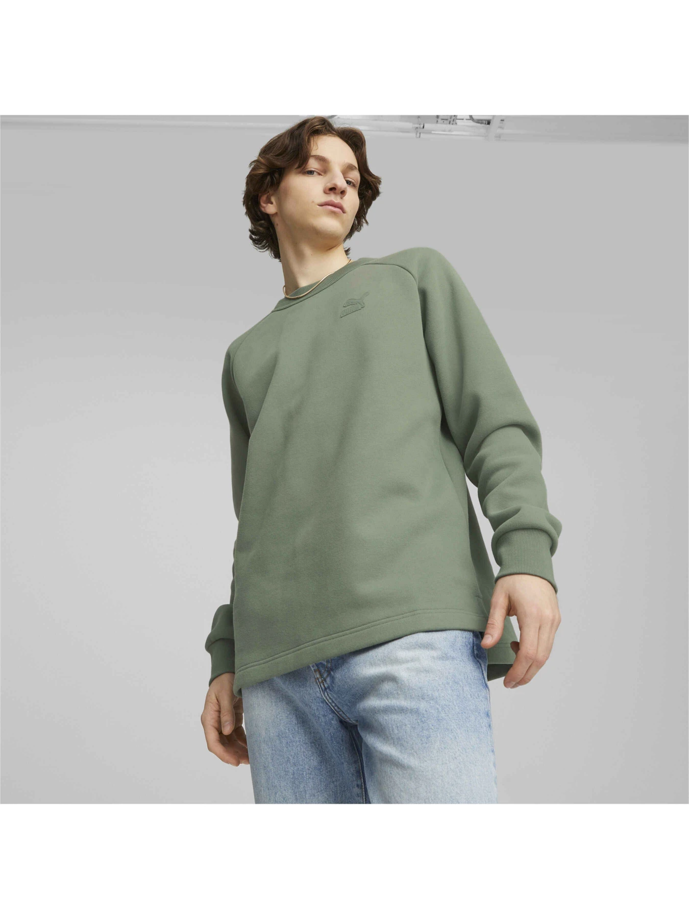 Худі та світшоти PUMA Classics Crew Fl модель 625219 Худі та світшоти PUMA Classics Crew Fl модель 625219 Фото