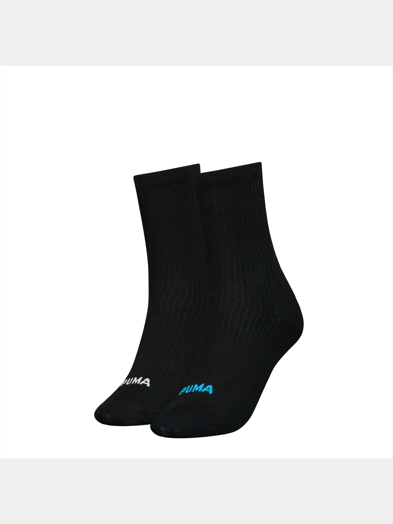 Носки и гольфы PUMA Women Cat Logo Rib Sock модель 938175 Фото